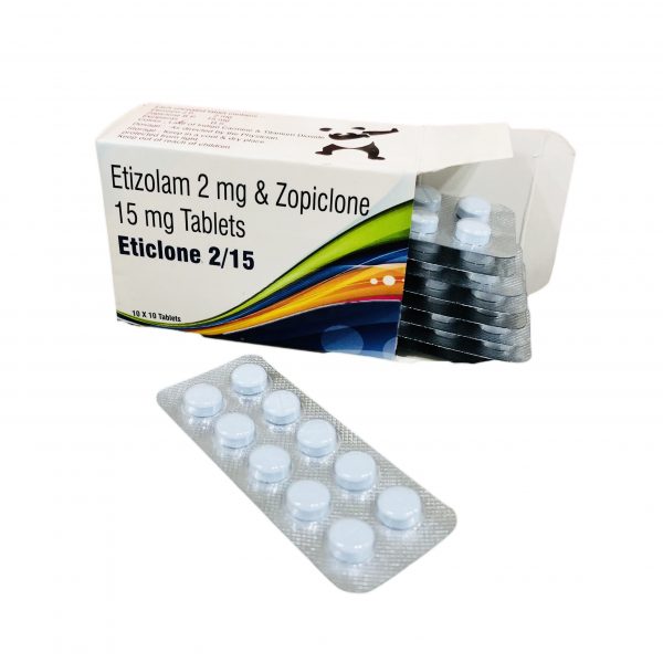 Eticlone 2mg etizolan with 15mg zoplicone