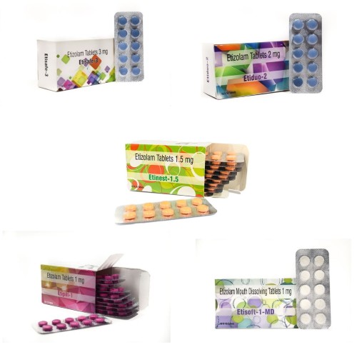 Various Etizolam Sample Pack