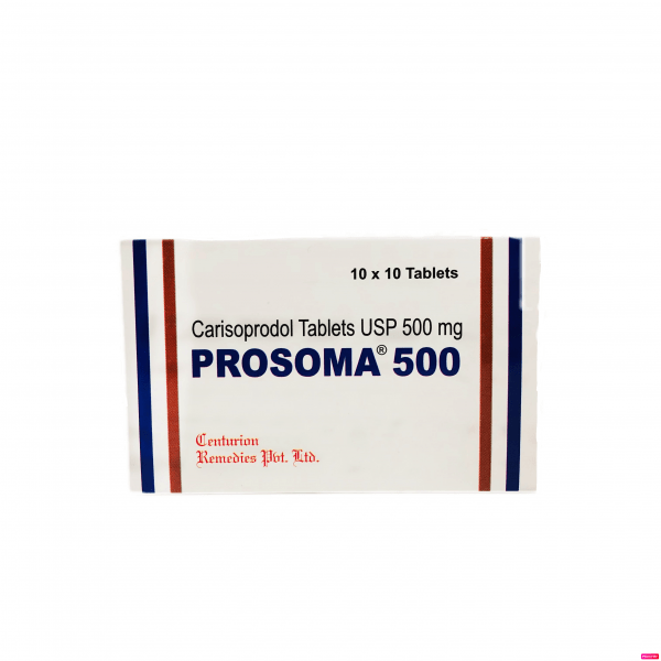 Prosoma 500mg carisoprodol